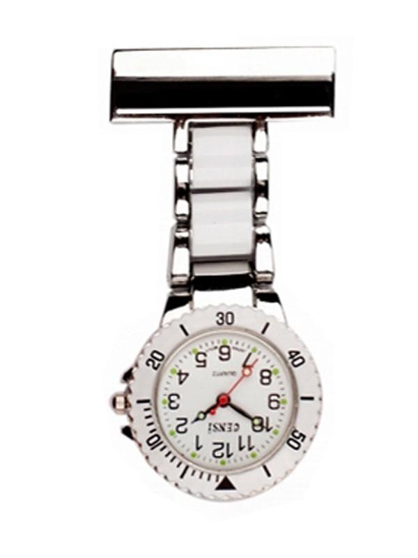 Nurses Fob Watch Silver White for nurses and doctors for £14.95