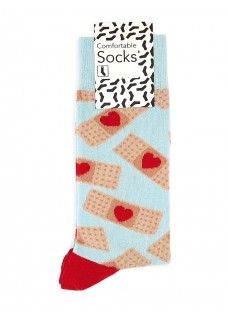Happy Womens Socks Bandaids