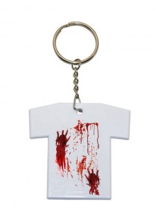 Key Chain T-Shirt Bloodstains