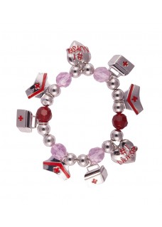 Necklace Bracelet Nurse Charms