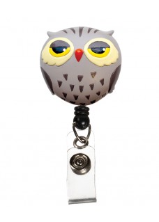 Deluxe Retracteze ID Holder Owl