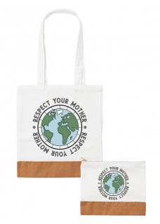 Canvas Tote Bag Set - Respect Your Mother