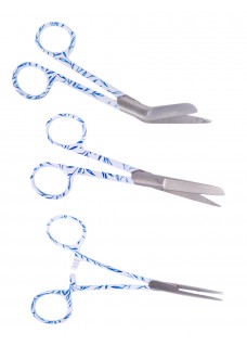 Left Handed - Scissors Set Porcelain