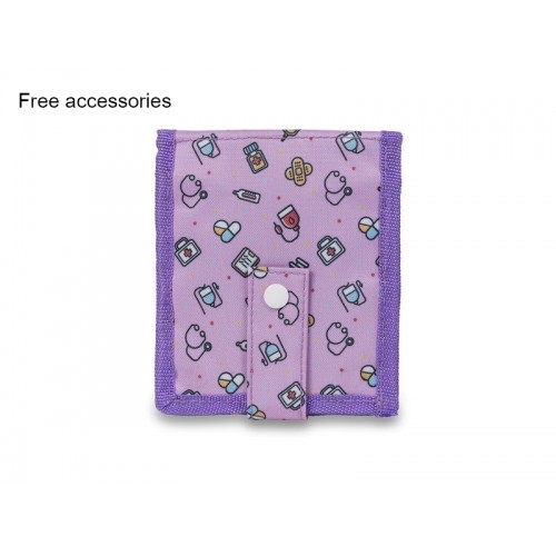 Elite Bags KEEN'S Nursing Organizer Symbols Purple + FREE accessories