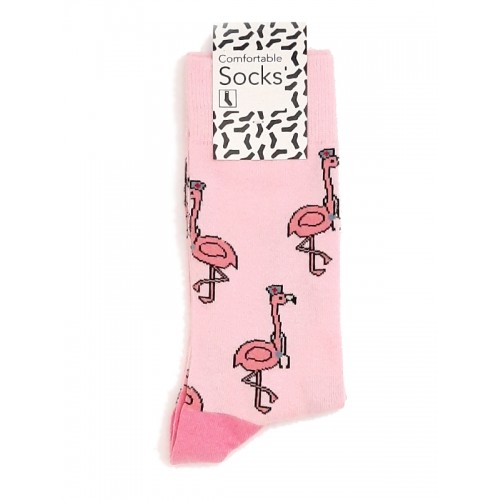 Happy Womens Socks Flamingo
